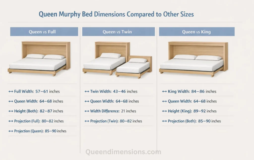 queen-murphy-bed-dimensions-comparison