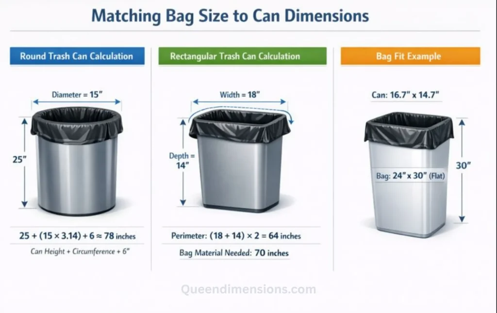 matching-bag-size-kitchen-trash-can-dimensions