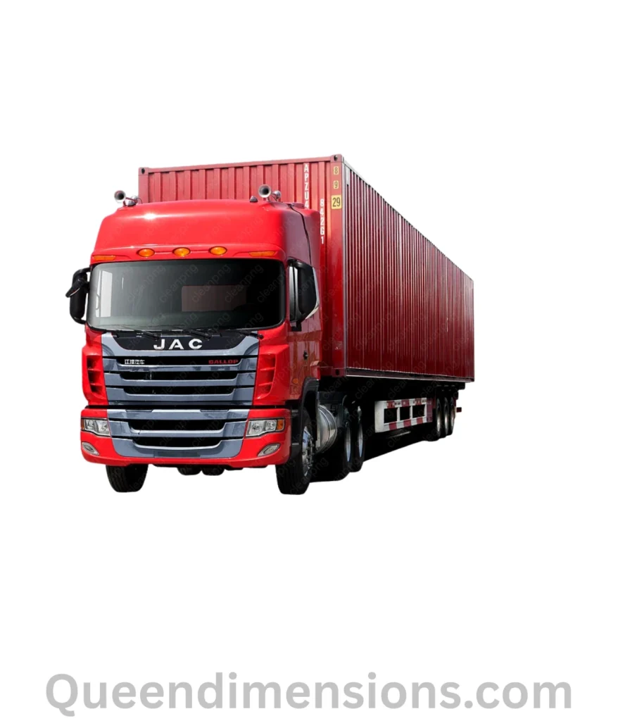 semi-truck-trailer-100-feet-length